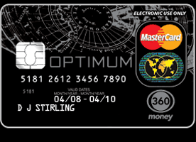 OPTIMUM Prepaid MasterCard® Card