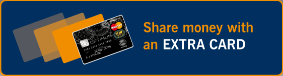 OPTIMUM. Share money with an extra card.
